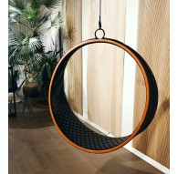 round metal swing