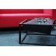 stolik kawowy metalowy z metalowym blatem No337