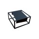 stolik kawowy metalowy z metalowym blatem No337