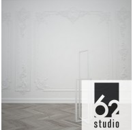 stojak metalowy wysoki podwójny No72