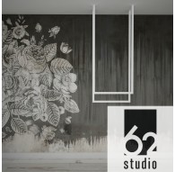 wieszak metalowy sufitowy podwójny No26