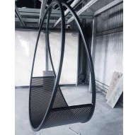 huśtawka metalowa okrągła