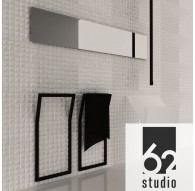 wieszak metalowy ścienny prostokąt z wygięciem No41Metal wall bracket square with bend